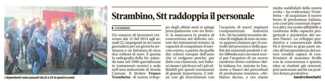 CONFERMATA L’AFFIDABILITA’, LA CAPACITA PROGETTUALE E COSTRUTTIVA DI IVR