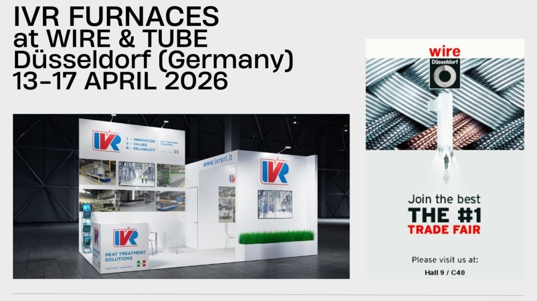 IVR au salon Wire & Tube 2026 de Düsseldorf